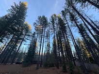 From the front porch at dusk.
