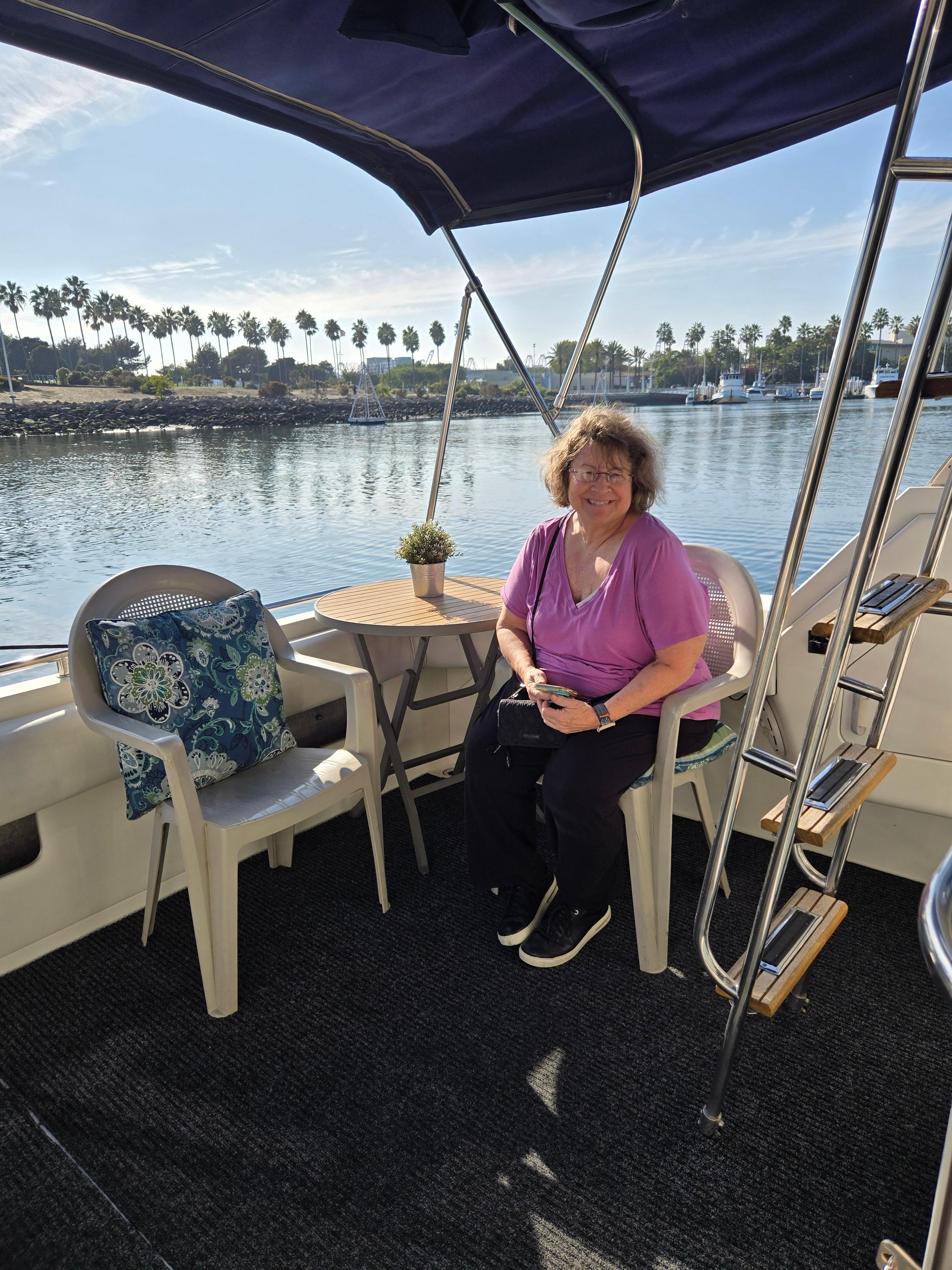 My sister thrilled with the accommodations