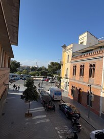 View from one of our balconies.