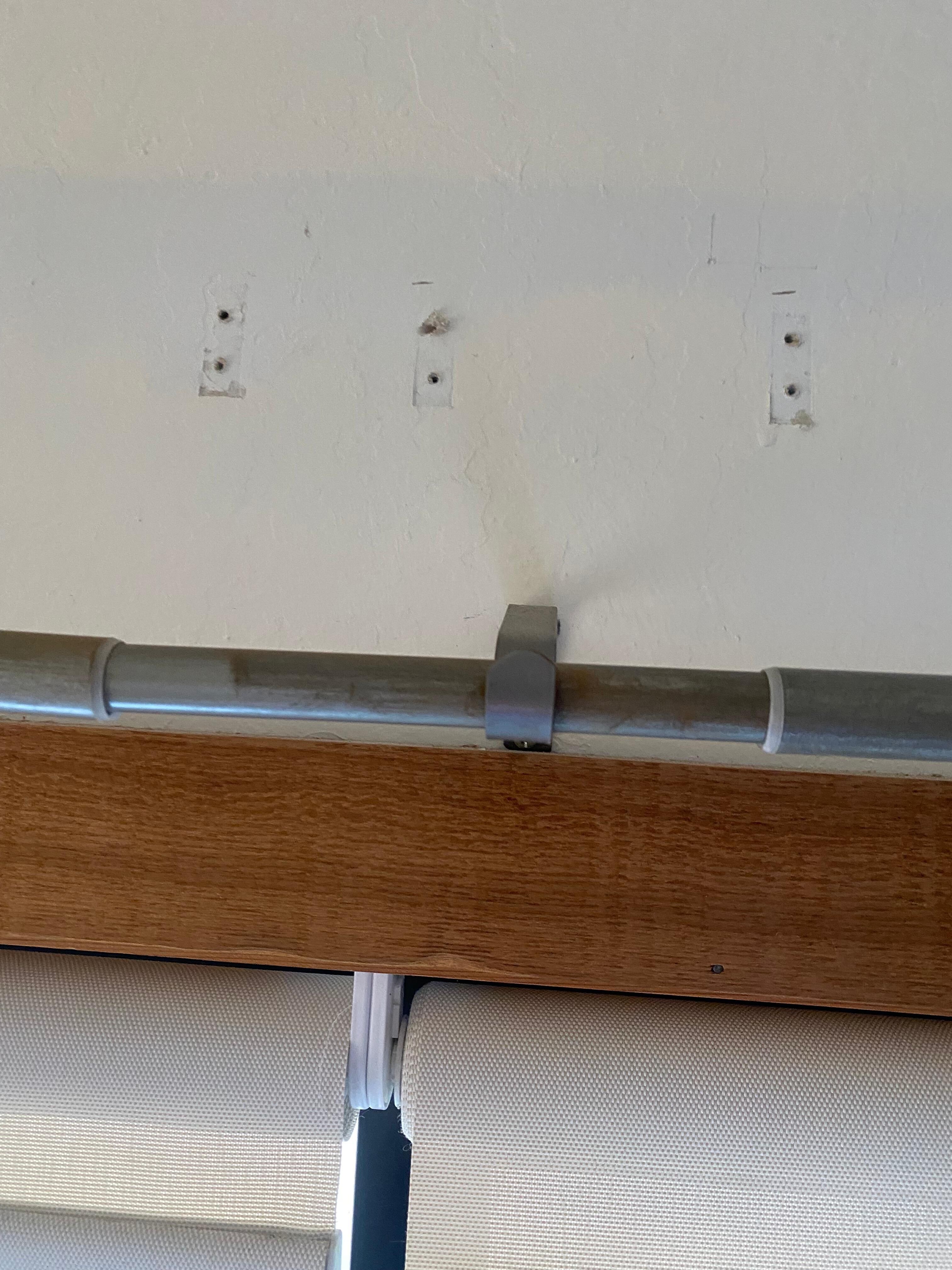 Holes like this throughout the house