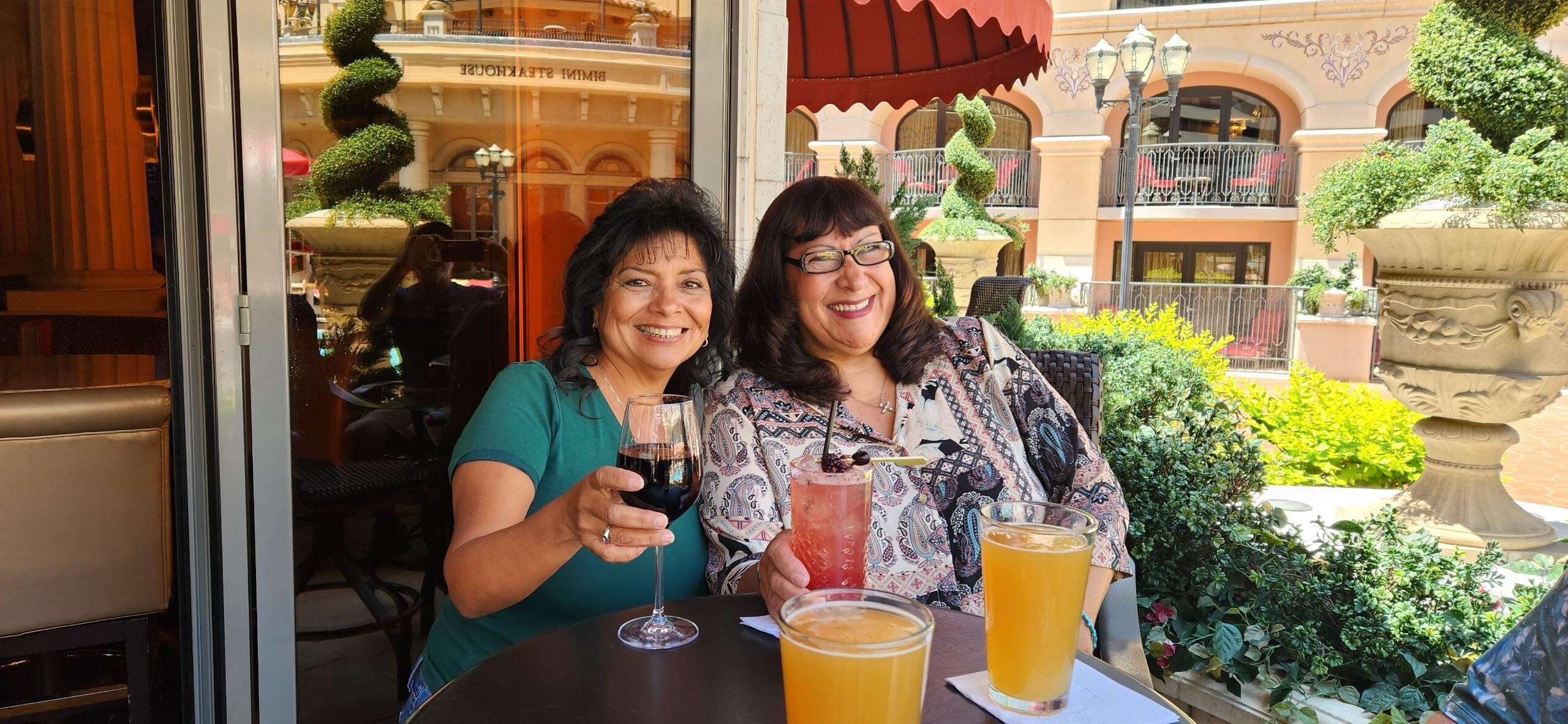 Cocktails at The Terrace