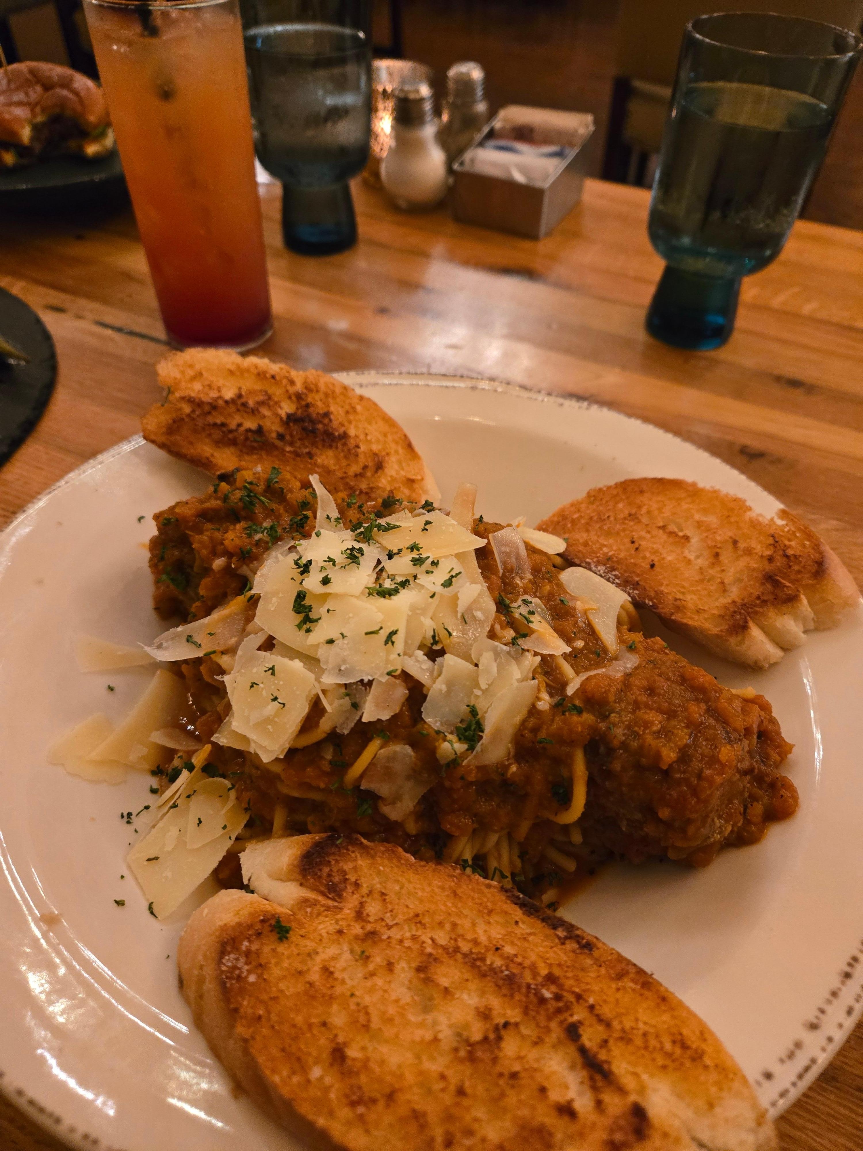 Spaghetti and meatballs 