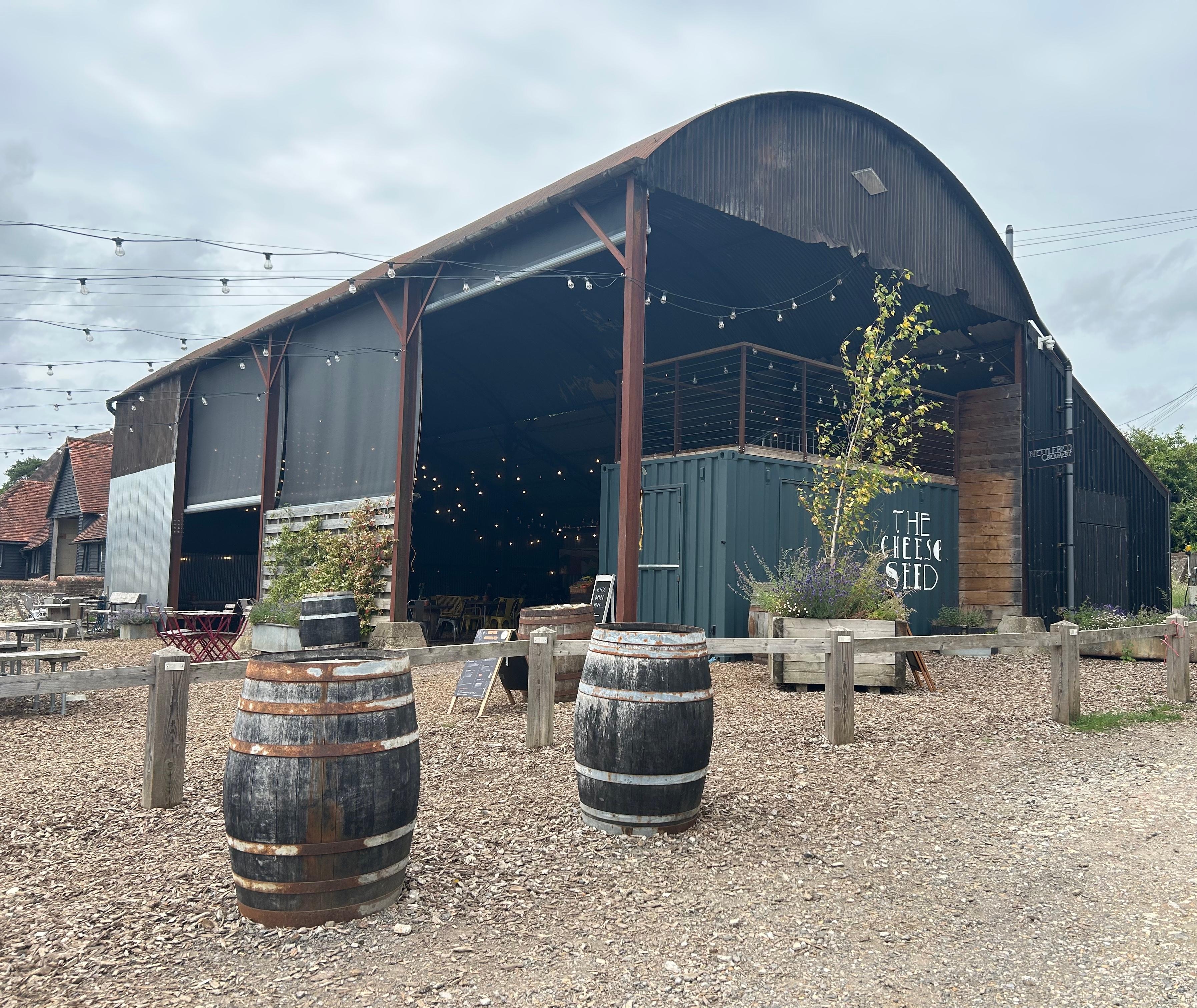 Cheese Shed, Nettleden ?
Delicious cheese toasty