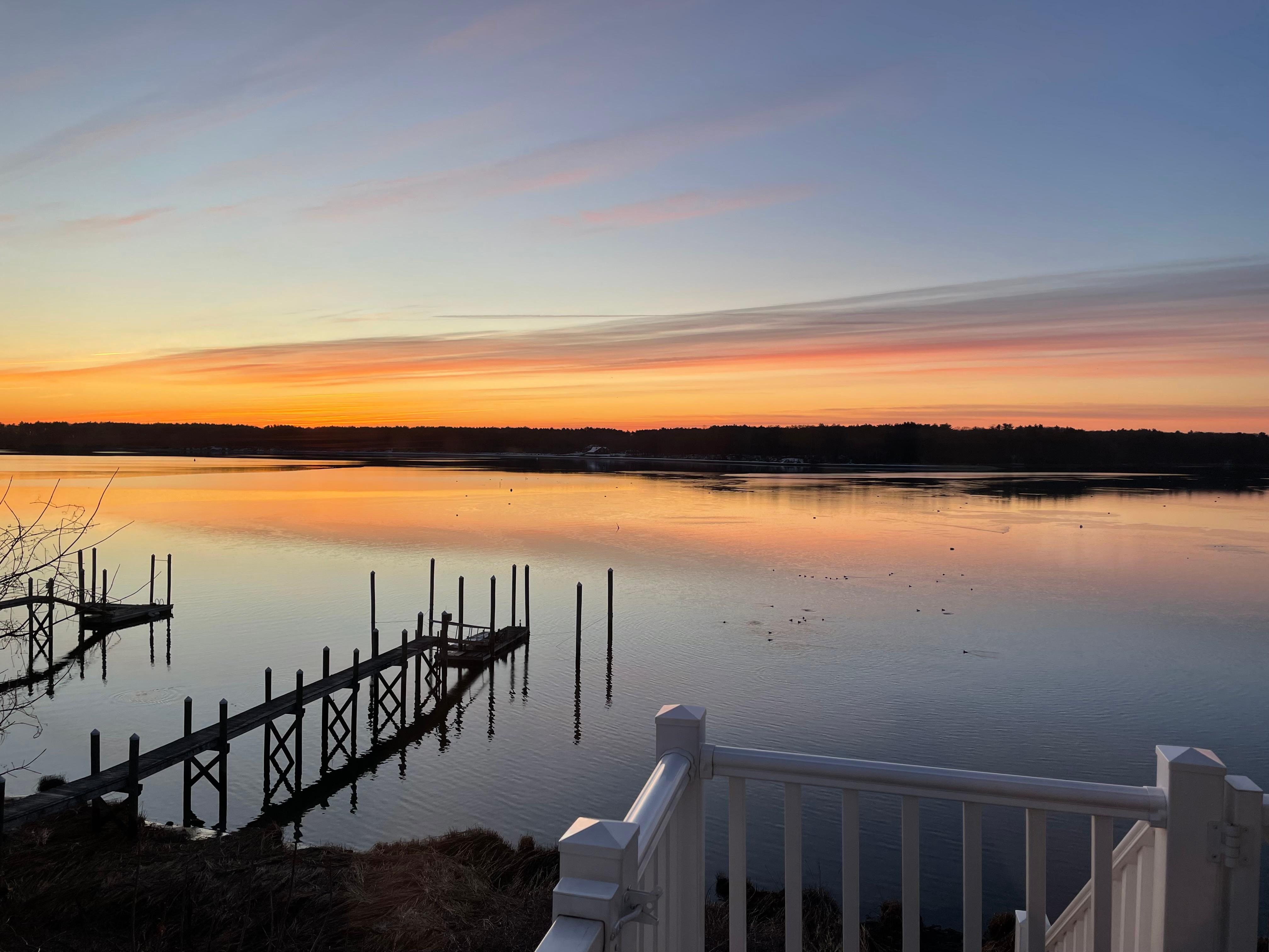 Morning view from our bedroom! 