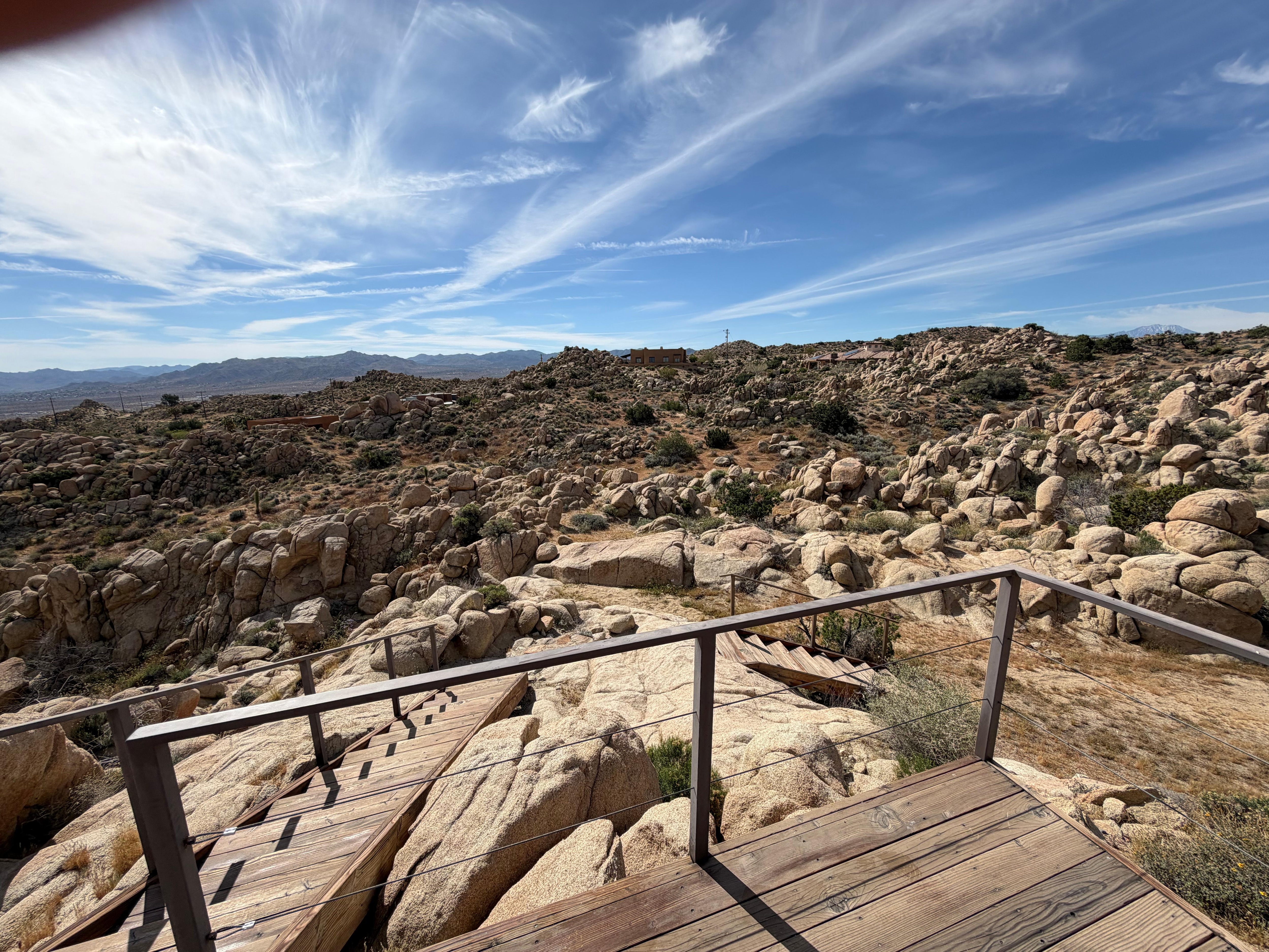 View from the balcony