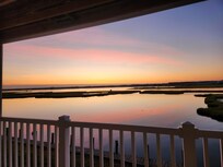 Sunrise from the balcony