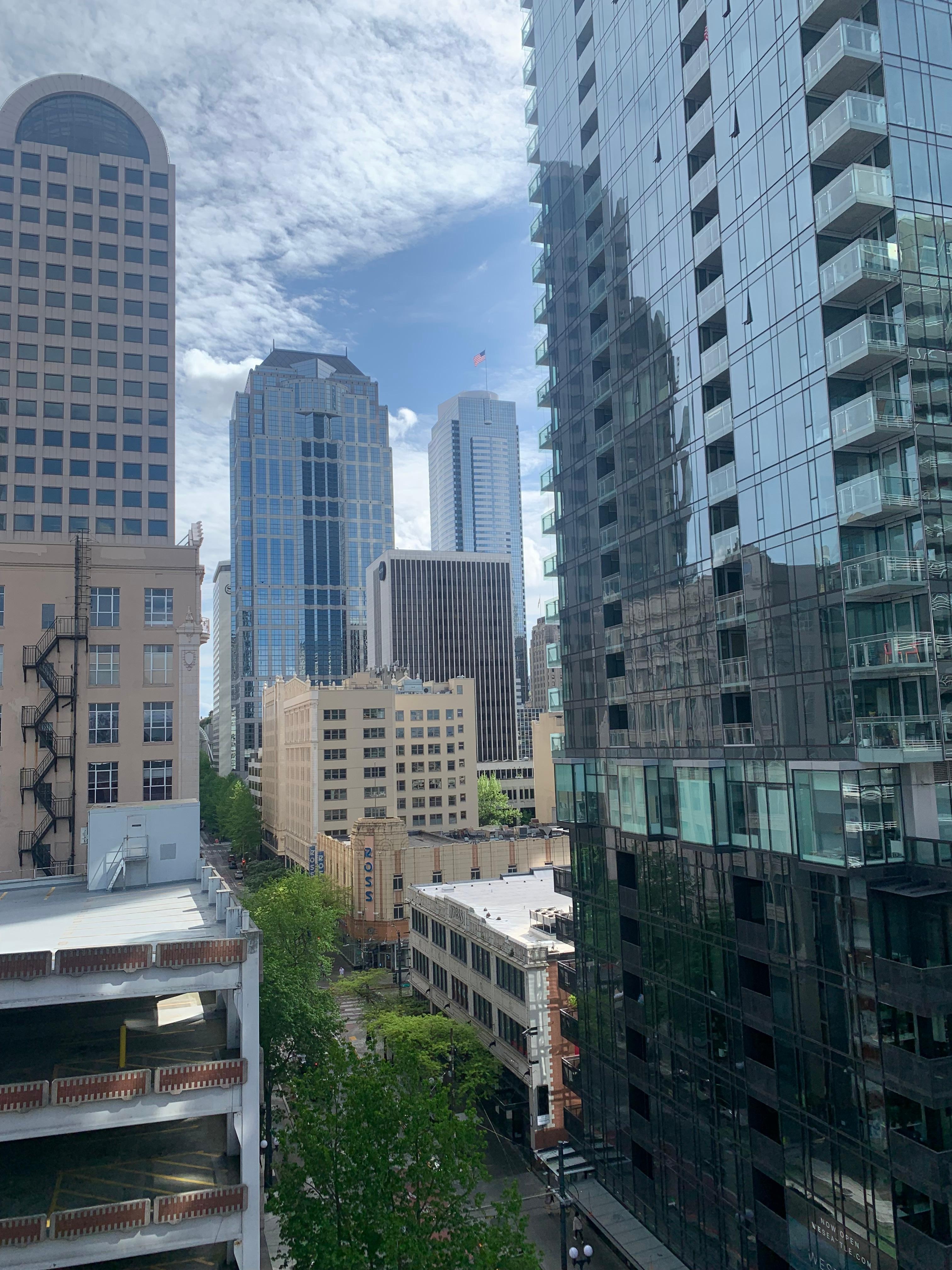 Rooftop view from The State Hotel