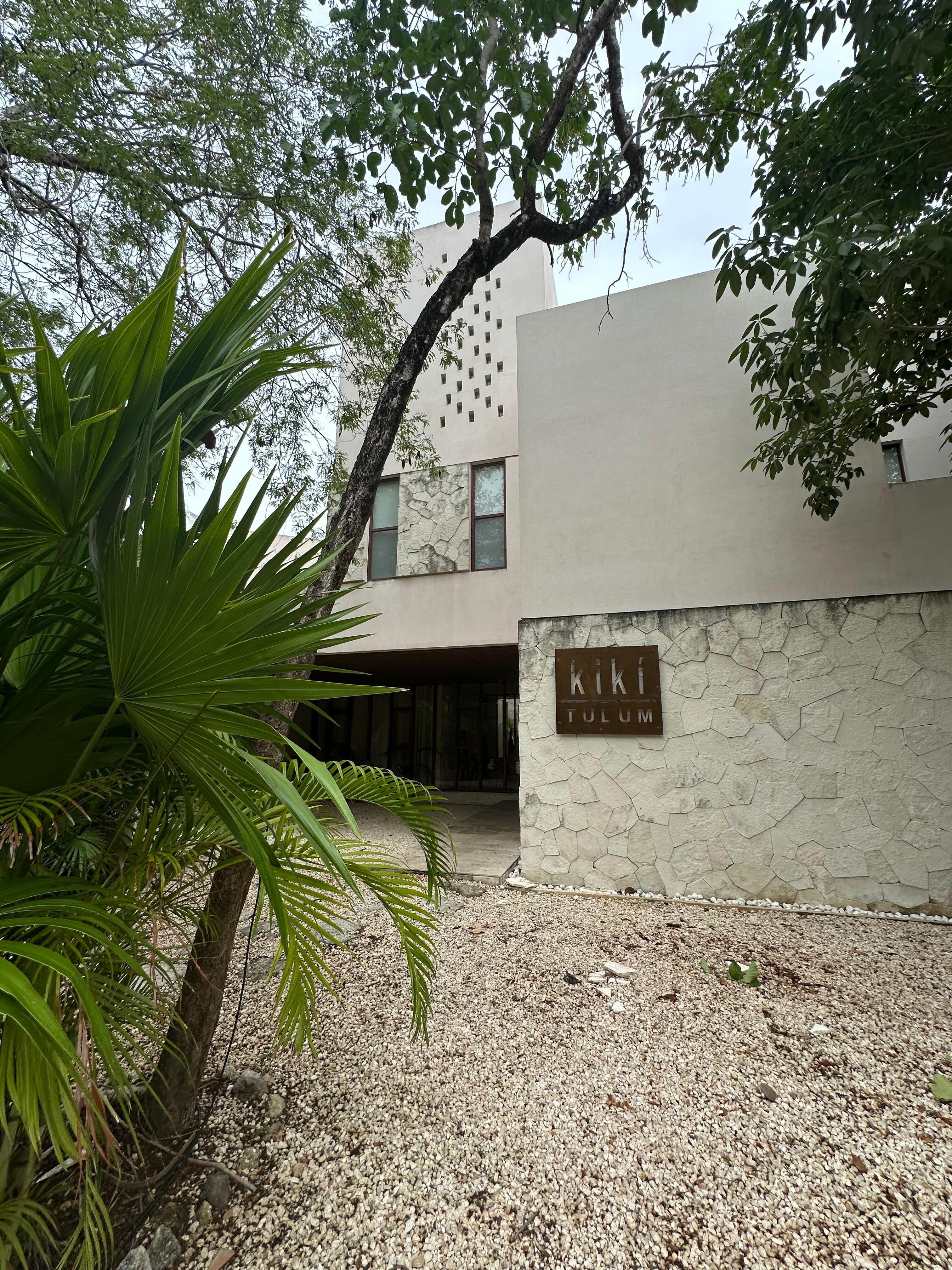 Outside of the front