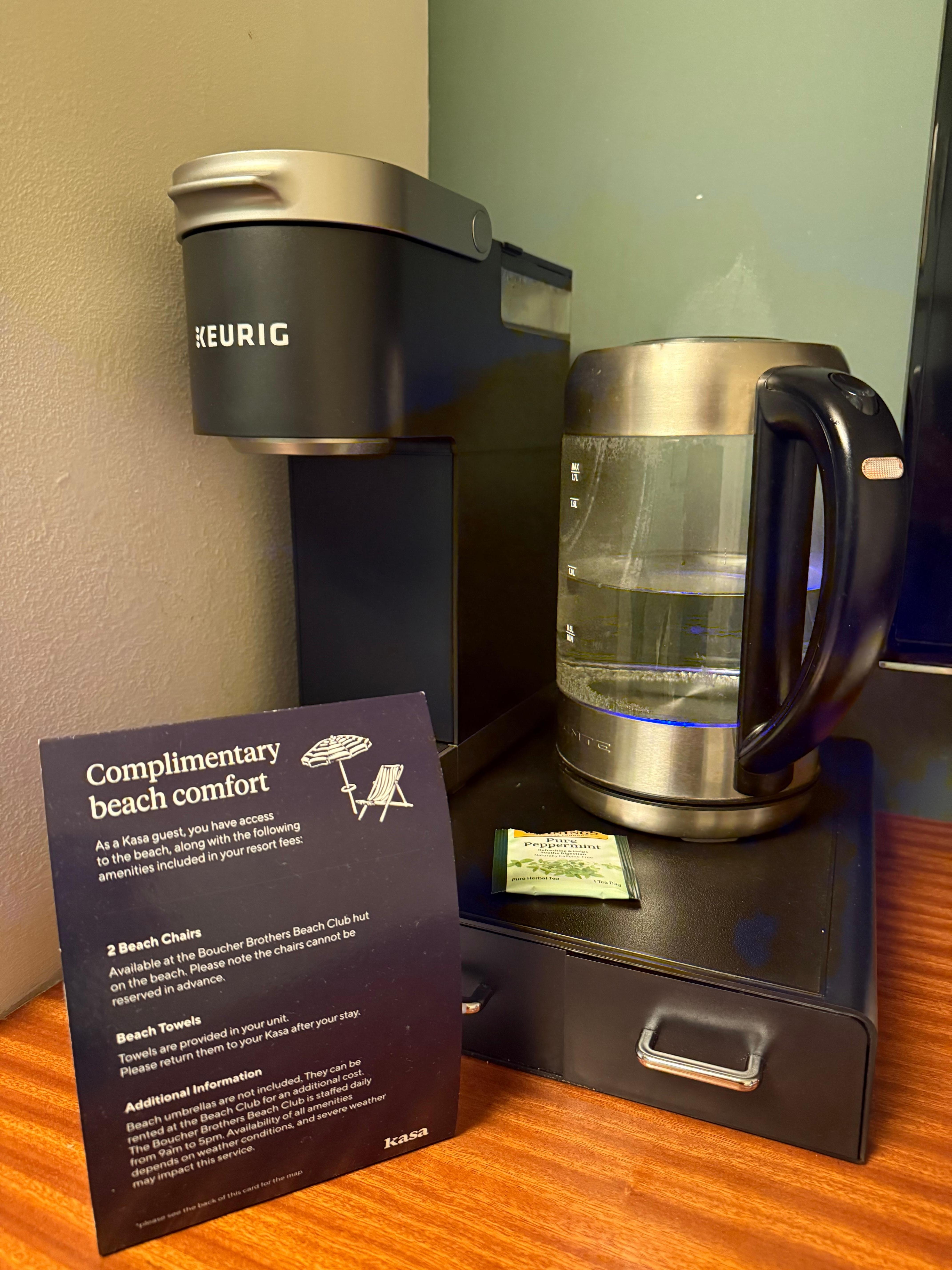 Loved having this for my tea and coffee.