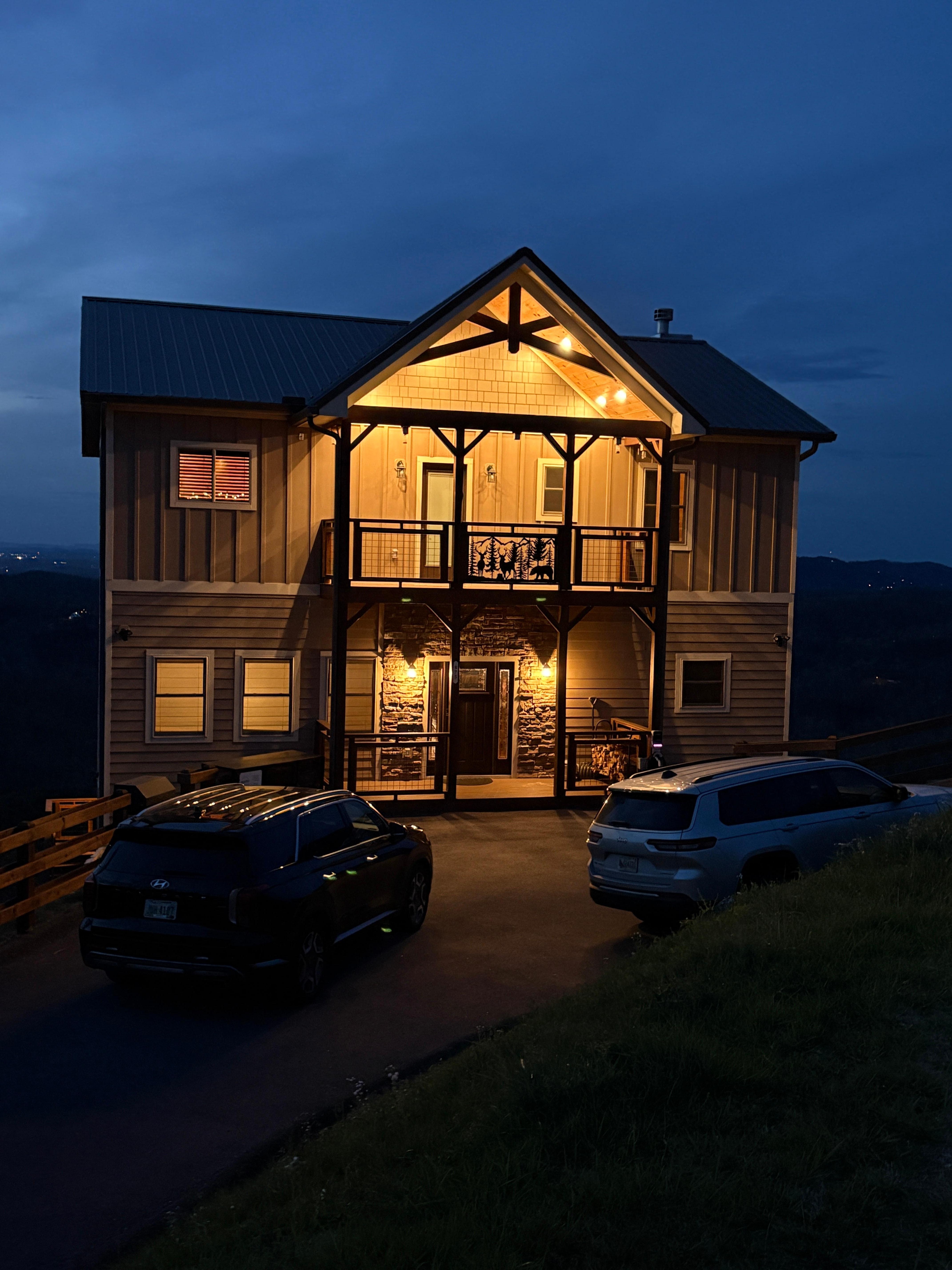 Memory Lane at night