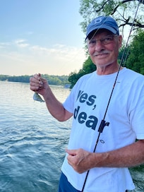Didn’t catch enough fish for a meal!