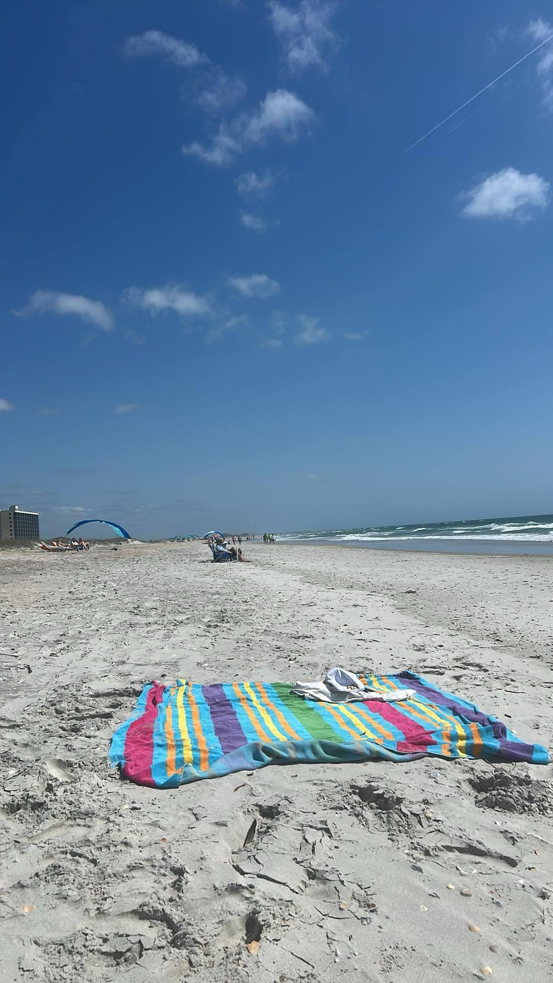 April is a great time for the beach to avoid crowds!