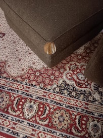 Damage on ottoman