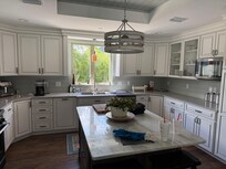 Beautiful kitchen with any appliances you would need