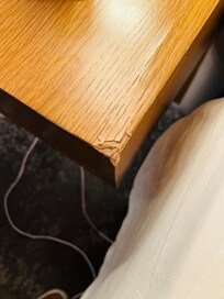 Damaged end tables