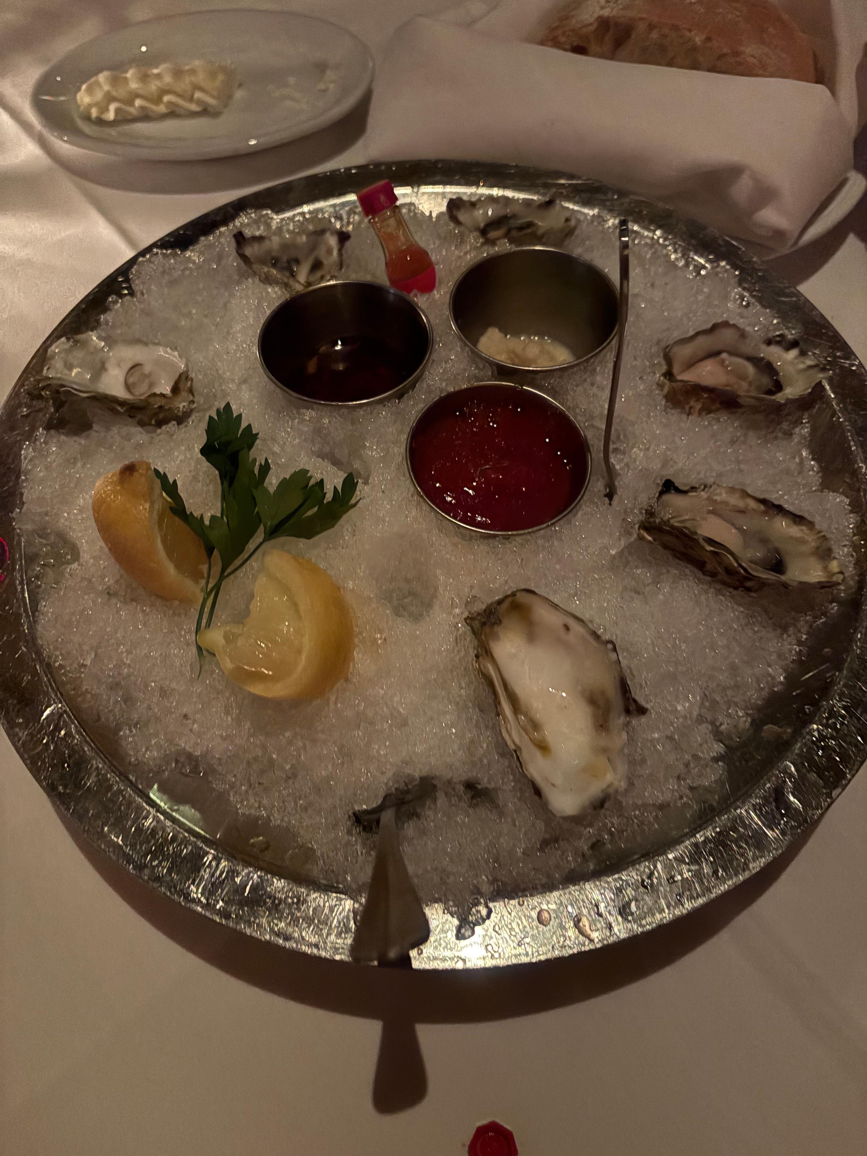 Best oysters I have ever had.