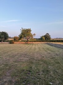 The garden- stunning views.