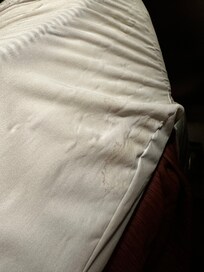 The mattress pad of my “clean” too