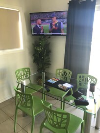 Dining for six if you wish