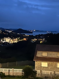 The view from our room in the evening.