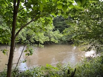 Little stream behind the hotel
