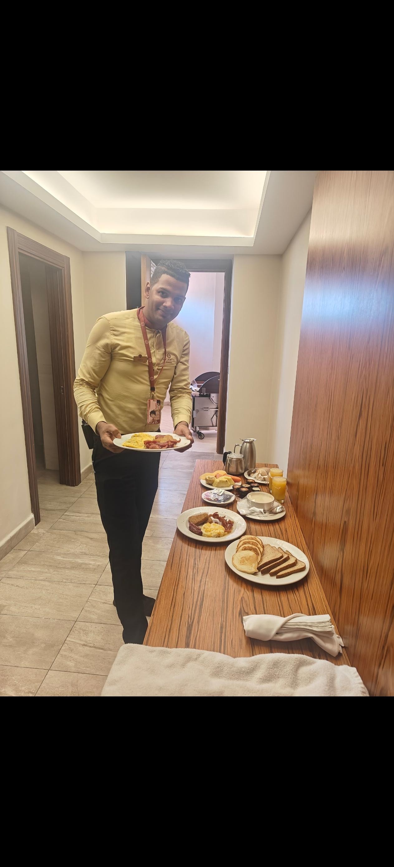 Our room had a Jacuzzi on the porch. Amazing!