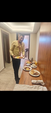 Our room had a Jacuzzi on the porch. Amazing!