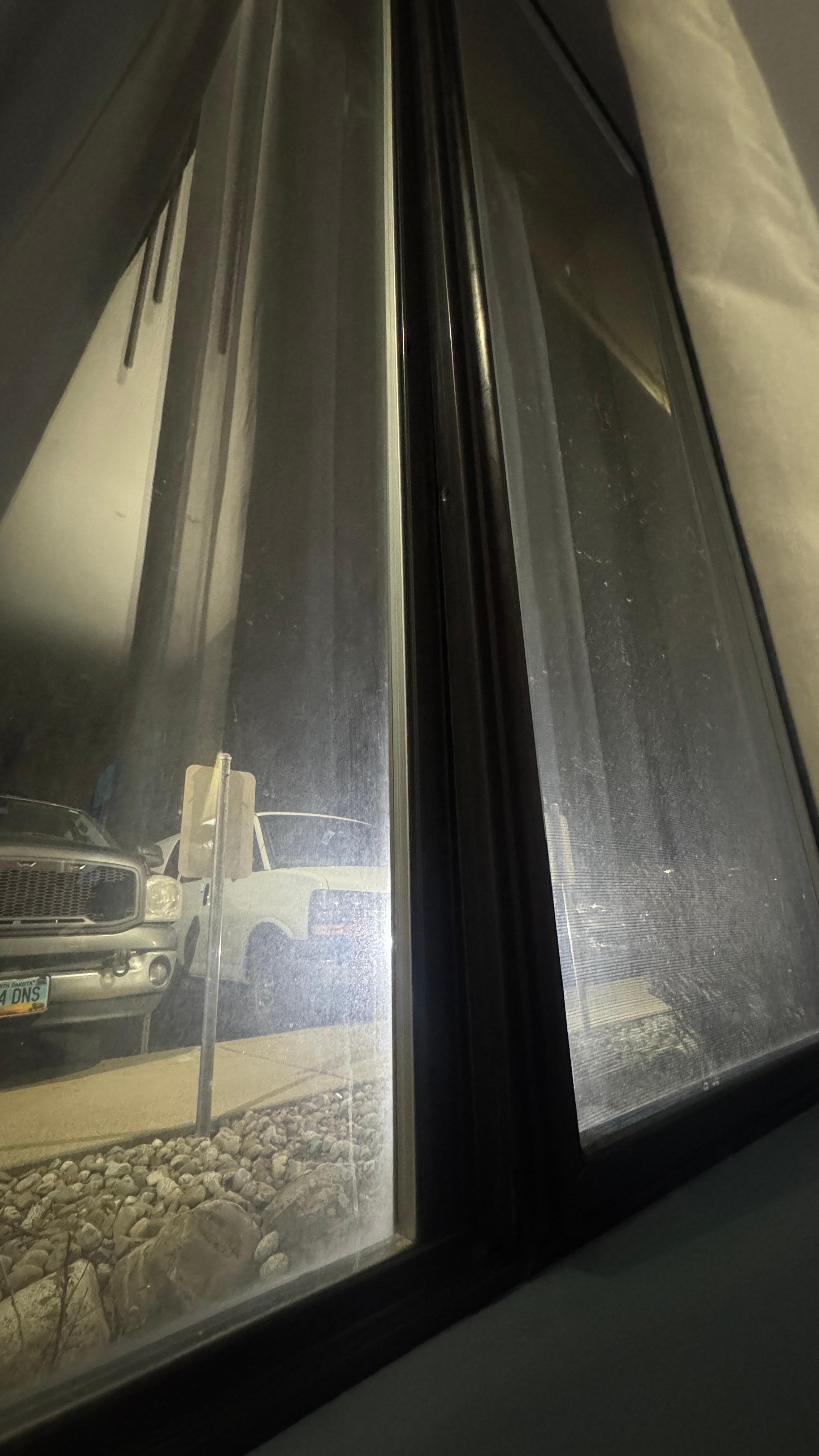 Window. Does not lock and people can walk into your room. 