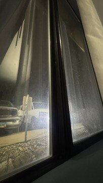 Window. Does not lock and people can walk into your room.