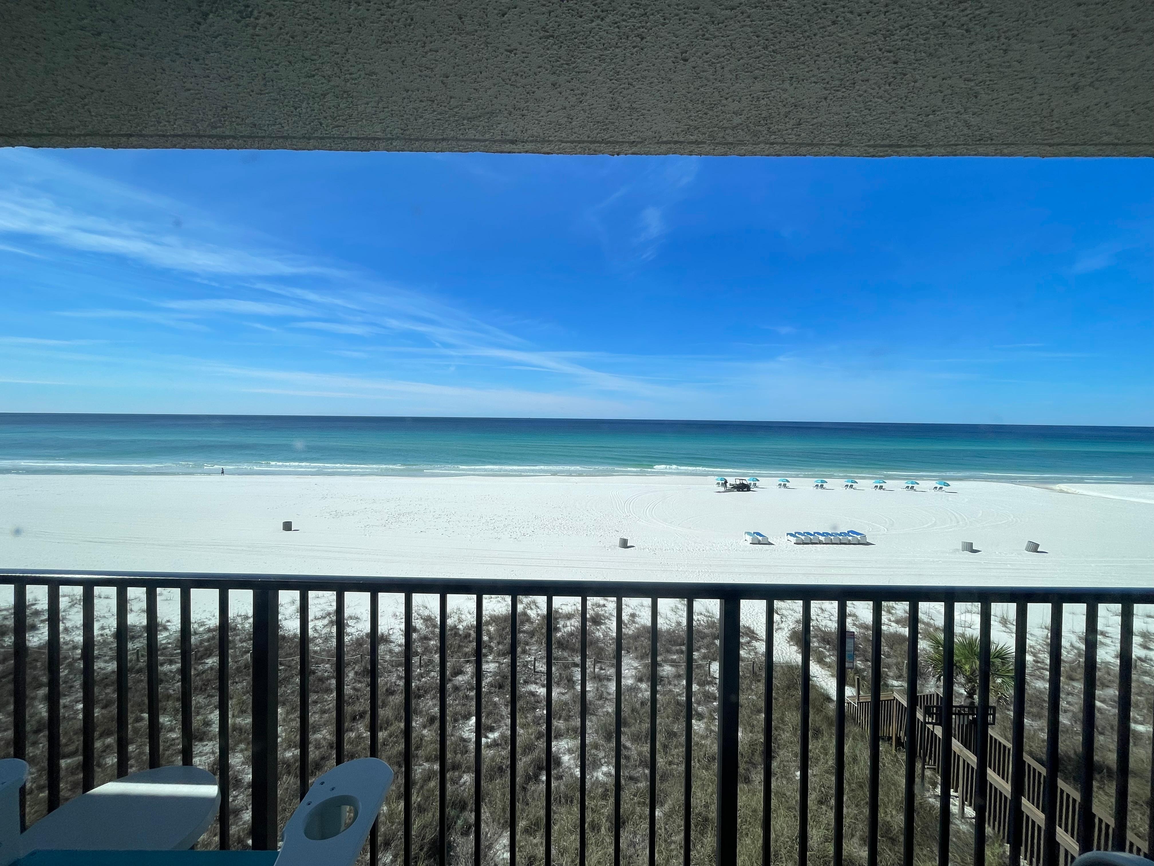 View from the balcony.