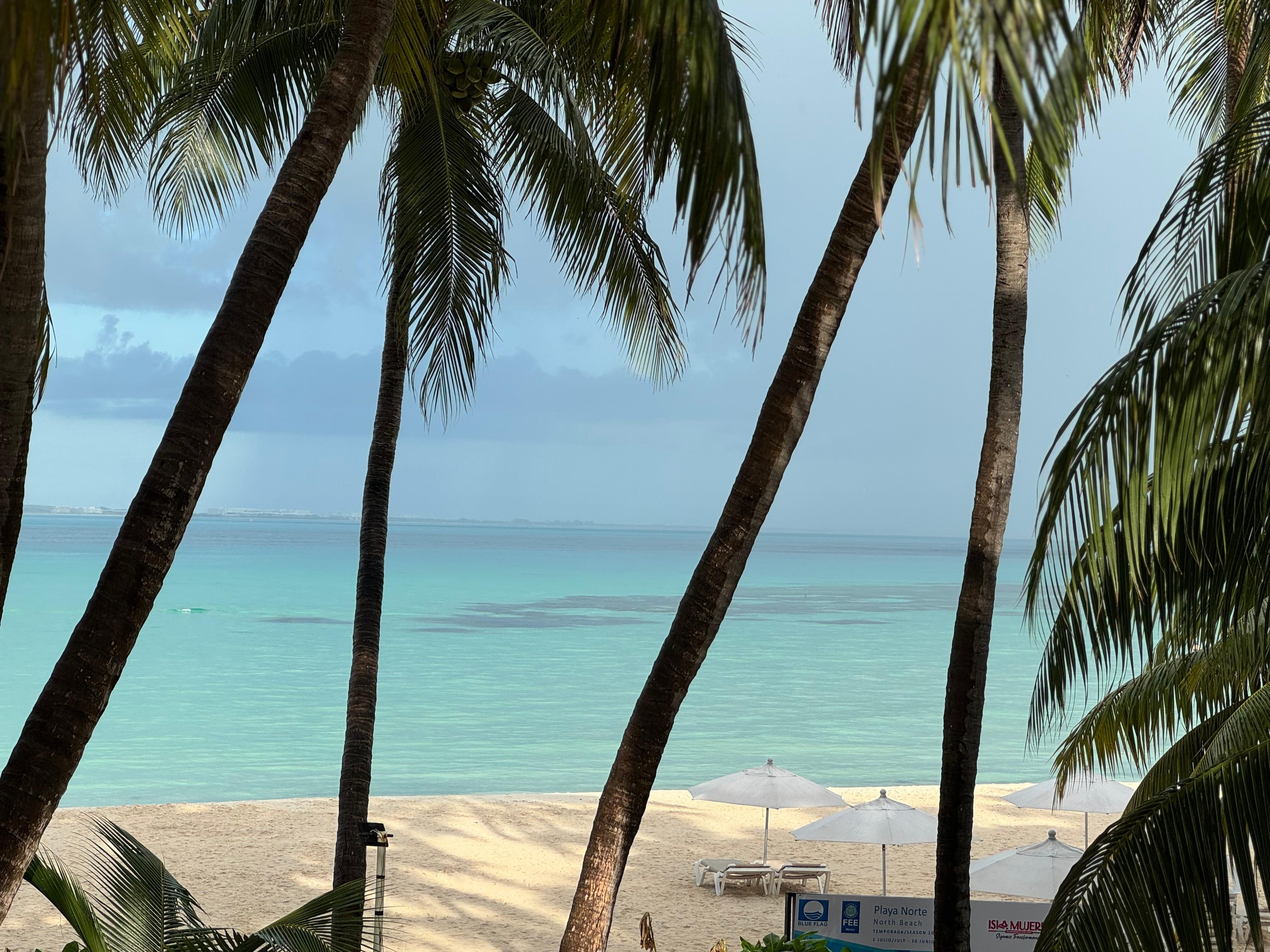 View from the porch at our room. 