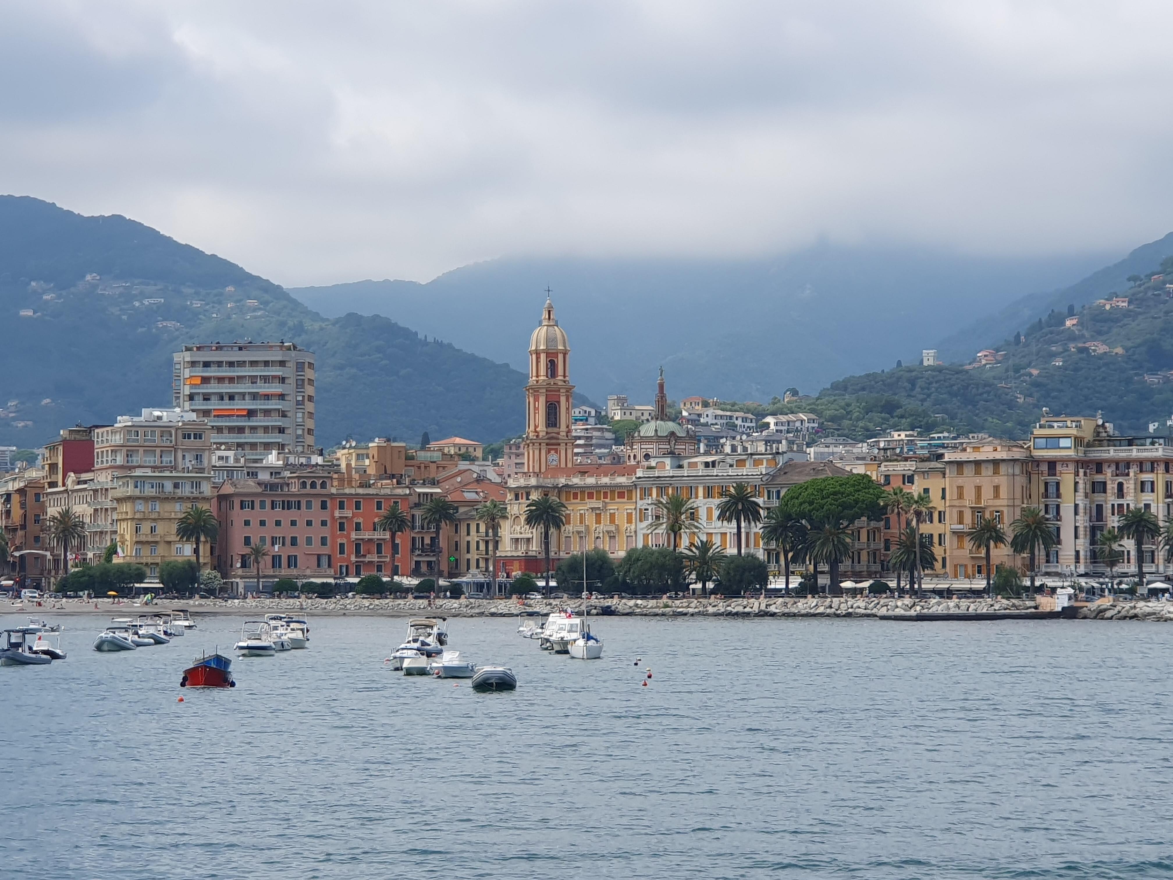 Rapallo from the boat