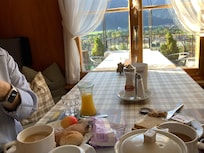 Breakfast area with nice view