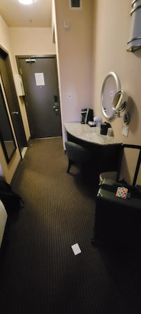 Coffee maker, water.