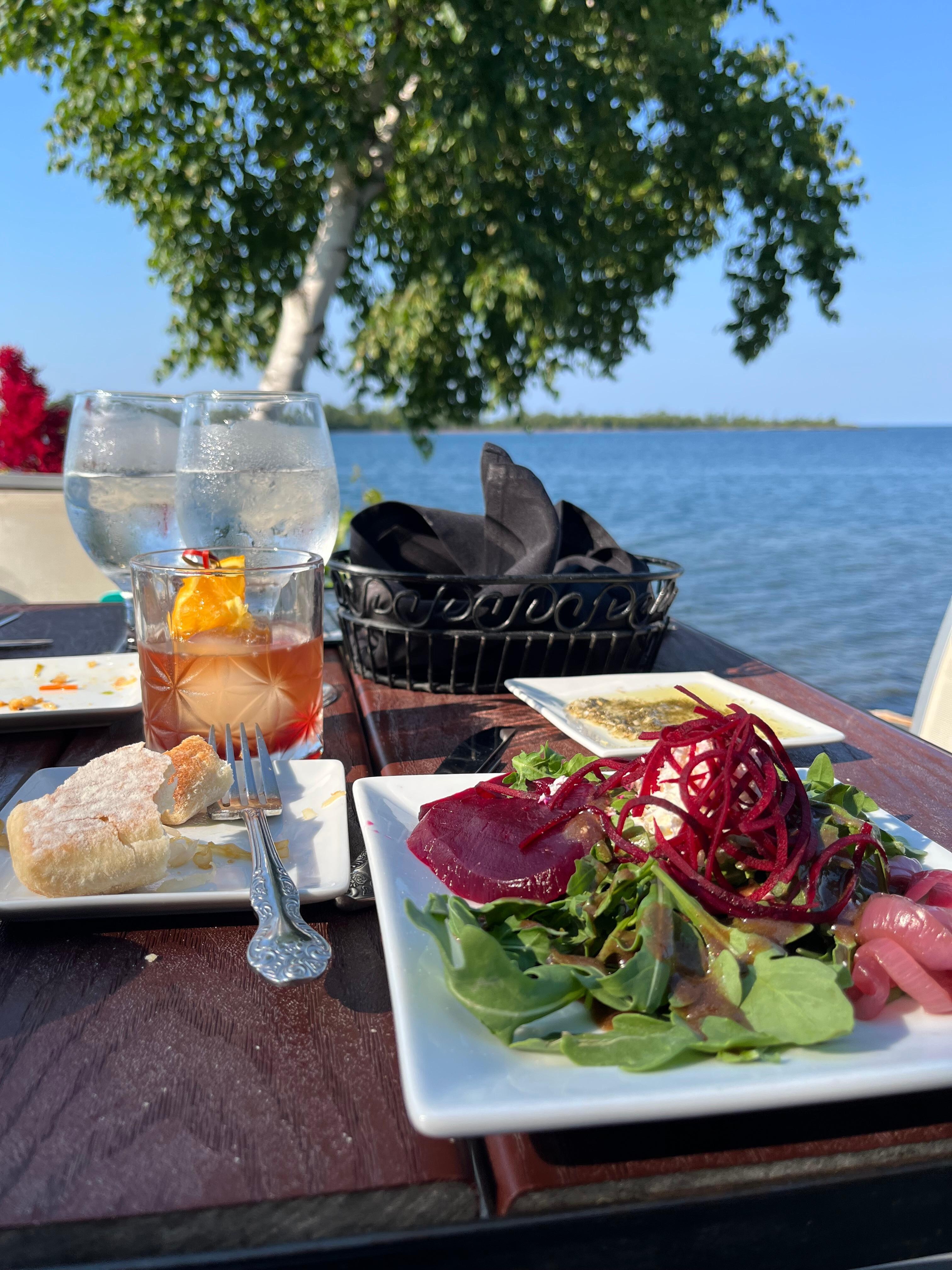 Great dinner at Copper Harbor!