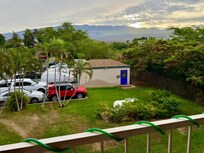 Beautiful balcony view each morning.