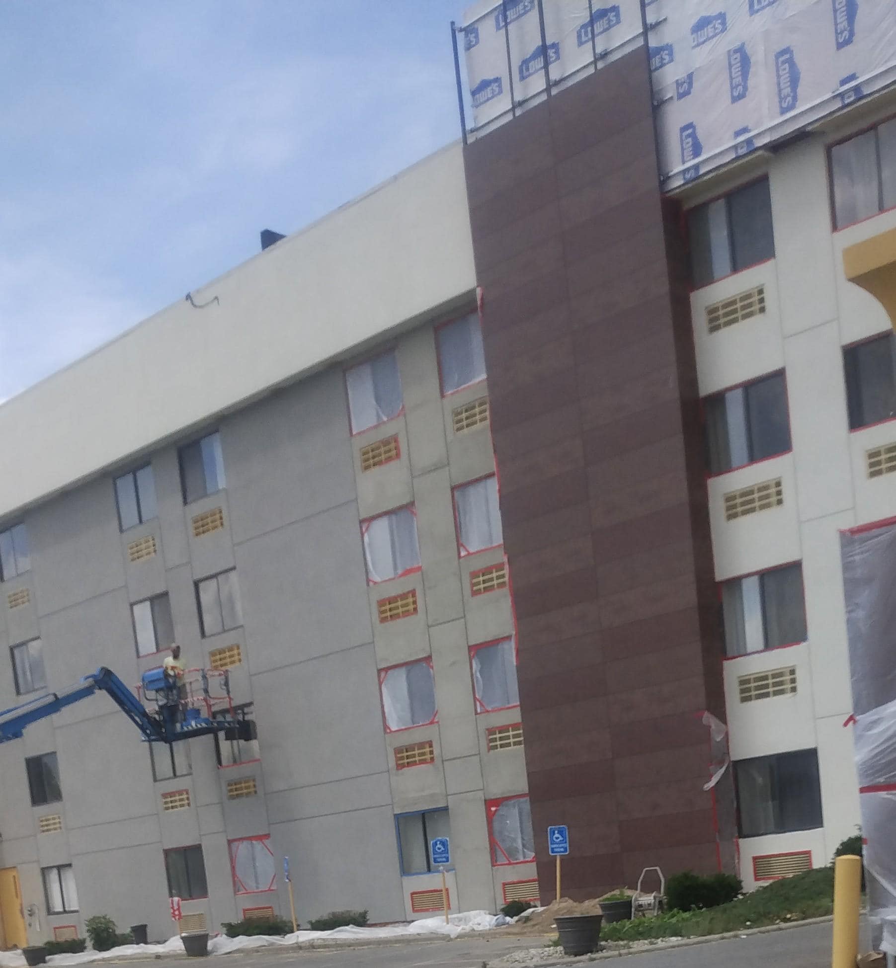 Working on the outside 