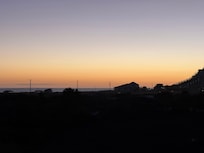 View of gulf from lower deck
