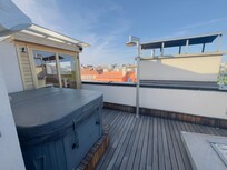 Hot tub area
