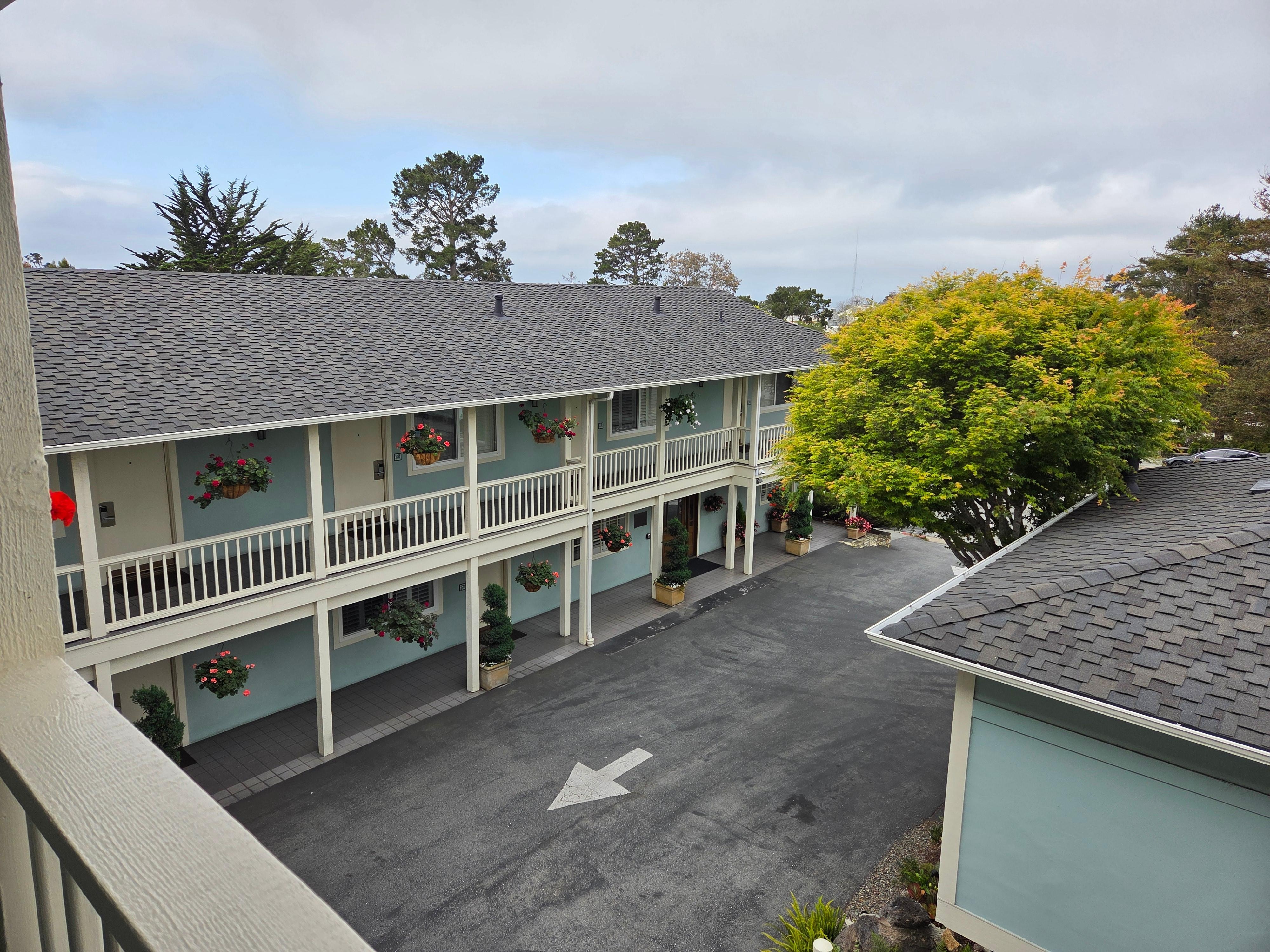 Part of the i side of the complex. View from our room on 2nd floor.