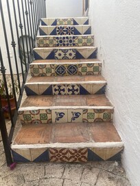 Entrance stairs
