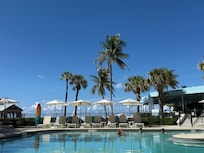 Small but great pool area and view