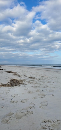 Its a nice location on the beach