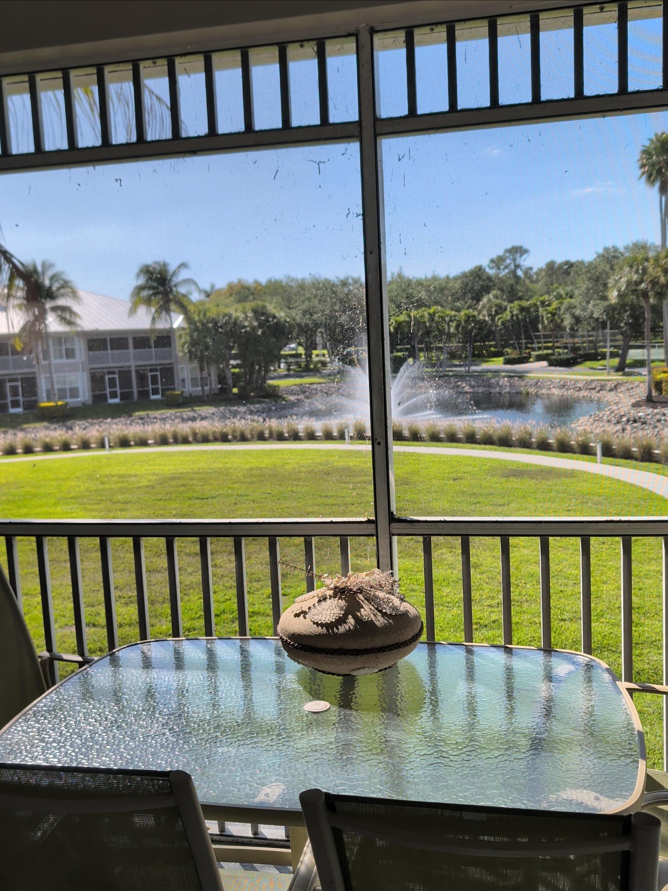 Very relaxing balcony!
