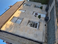 The cottage on arrival