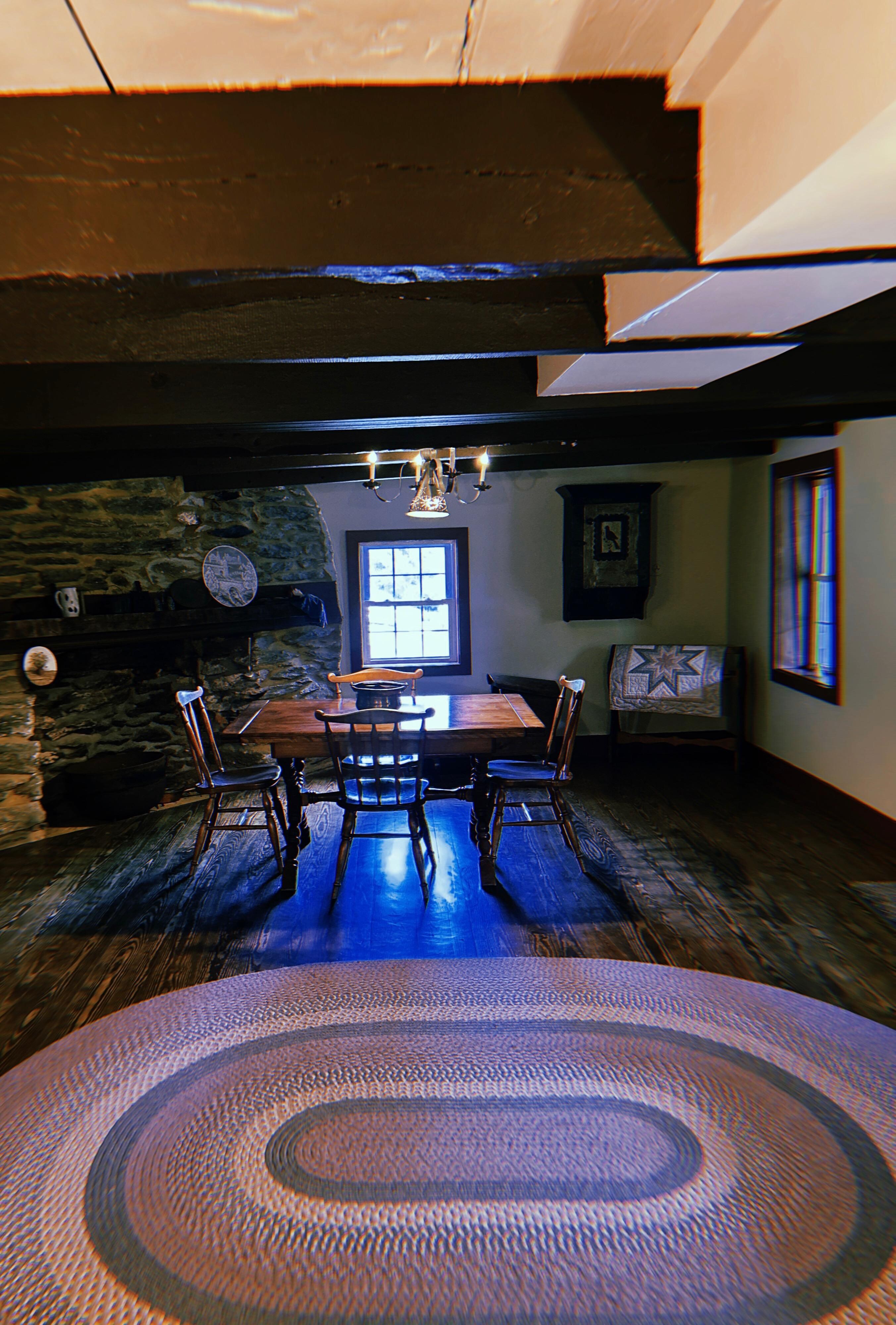 Hearth room. 