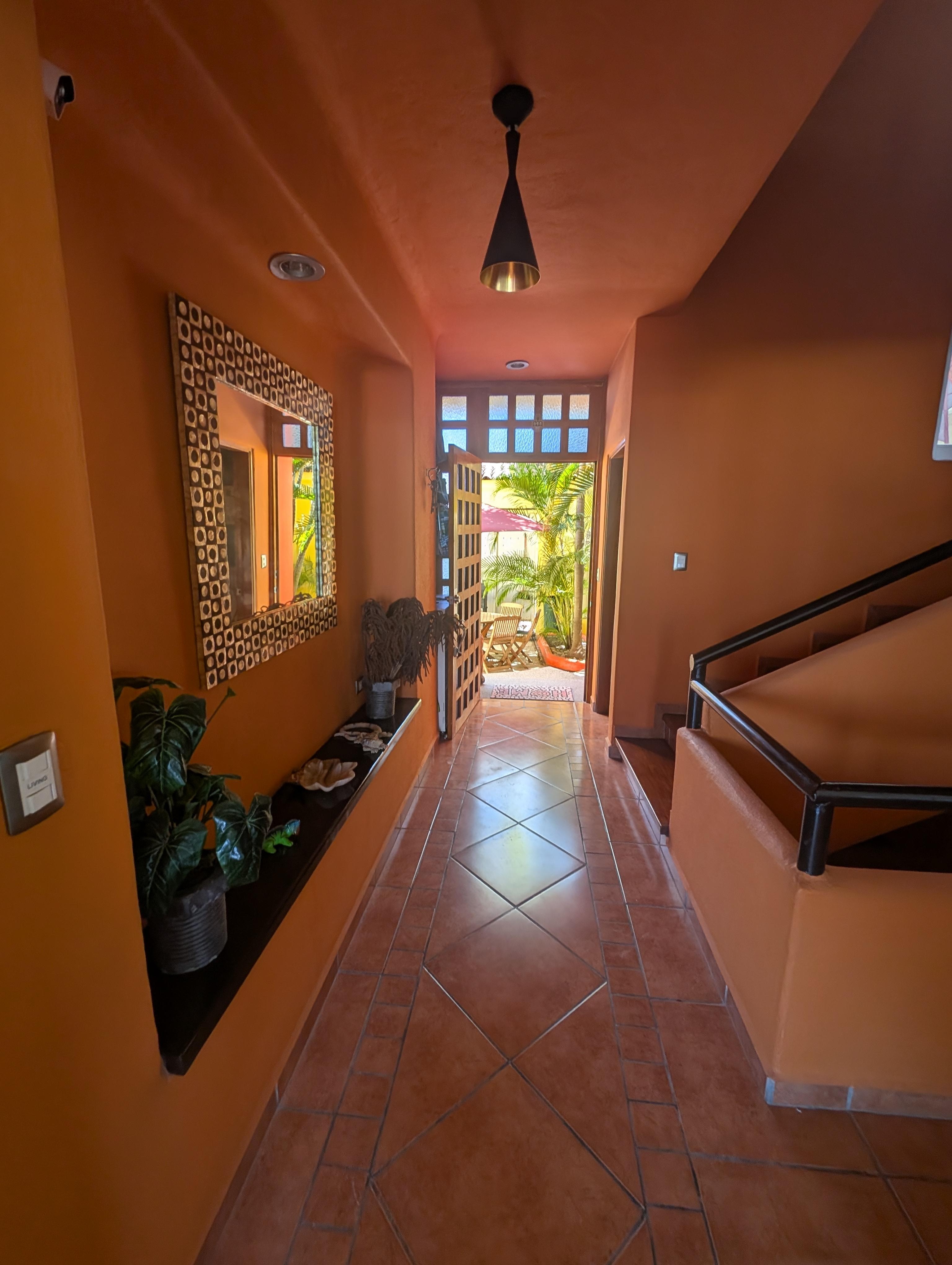 Hallway to staircase