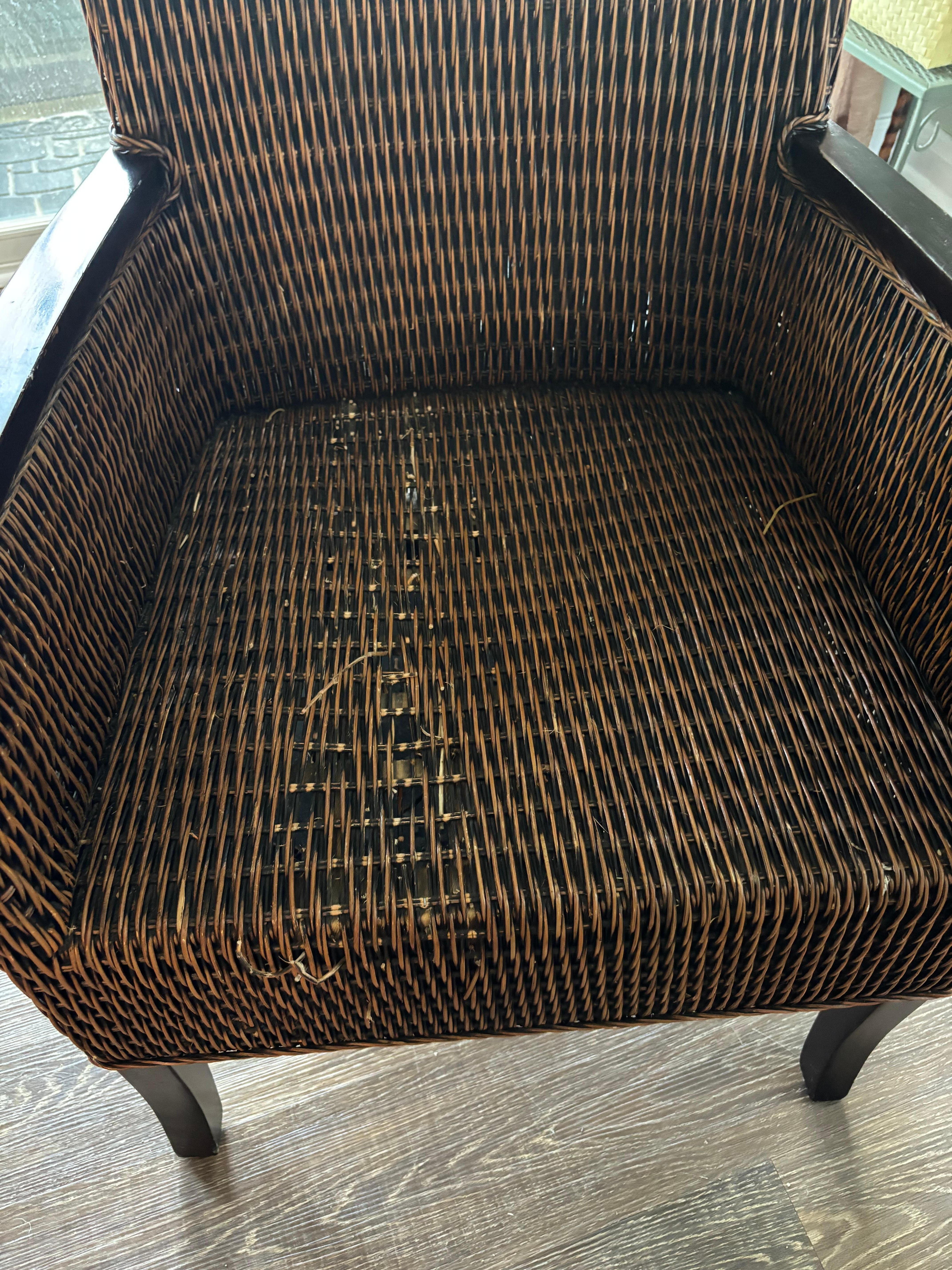 Dining room chairs were all like this.