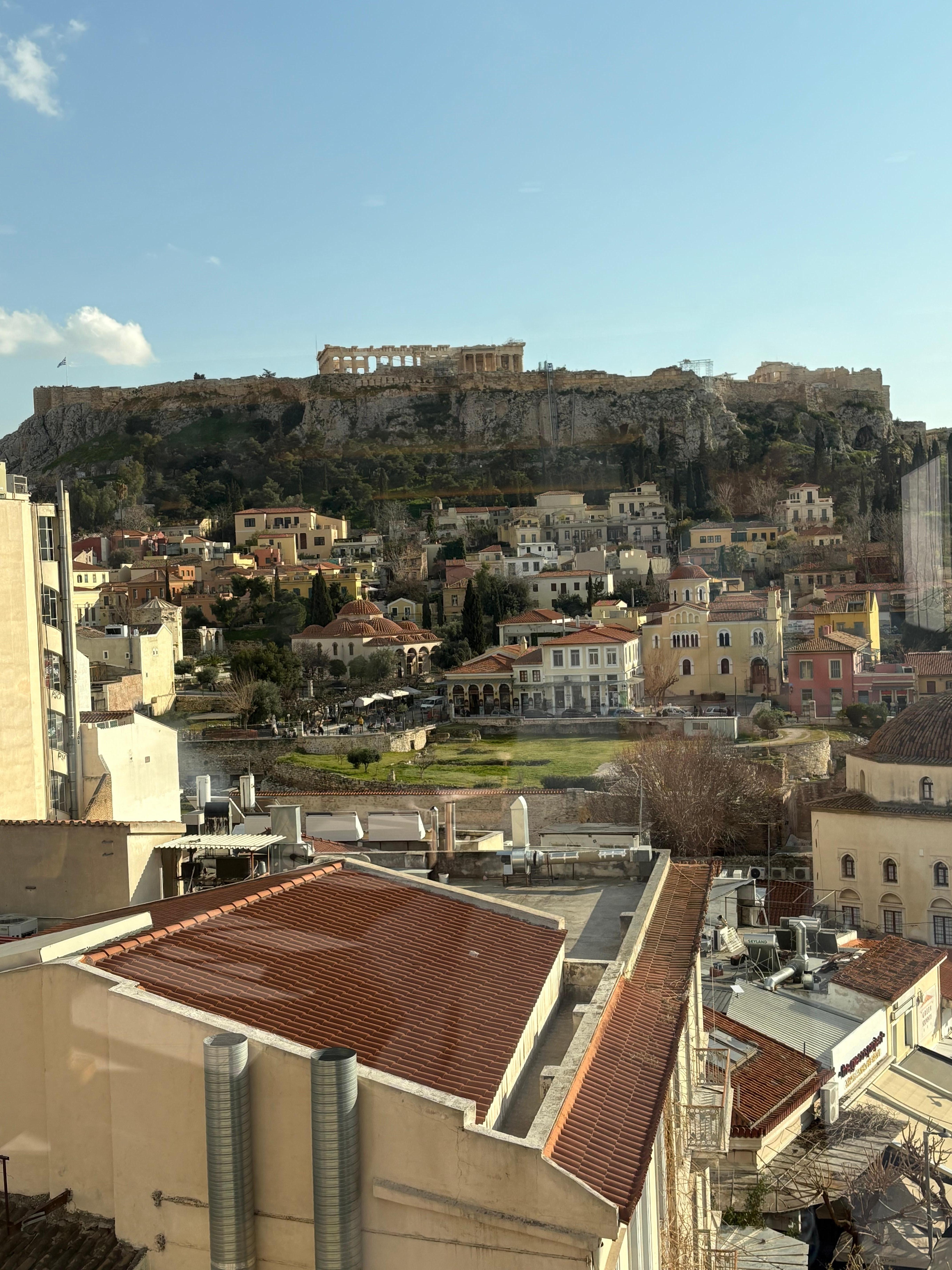 View from the restaurant