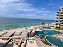 View from condo balcony